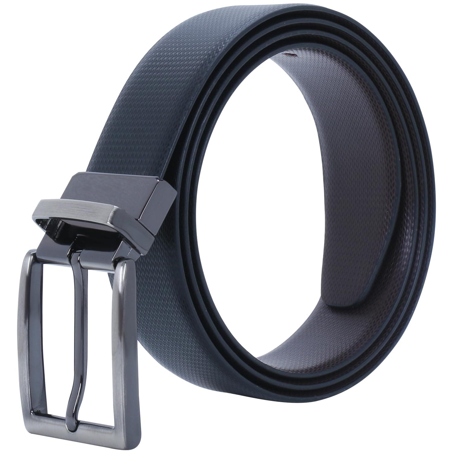 LabnoftMen's Pu Leather Reversible Belt