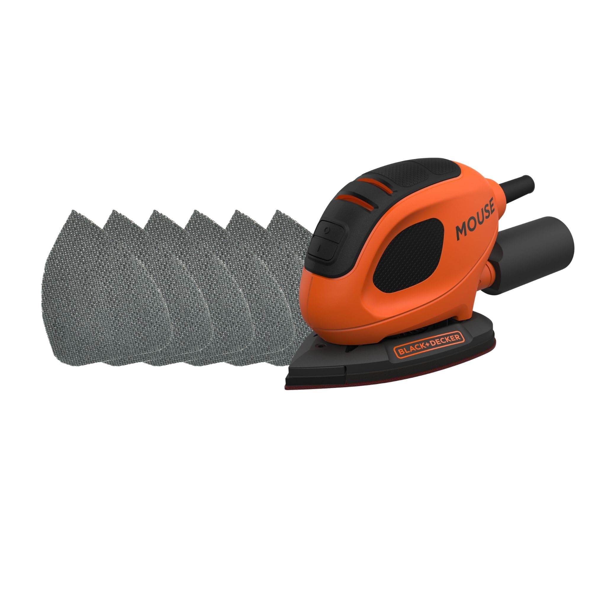 Mouse 55W Detail Sander with 6 Sanding Sheets, BEW230-GB