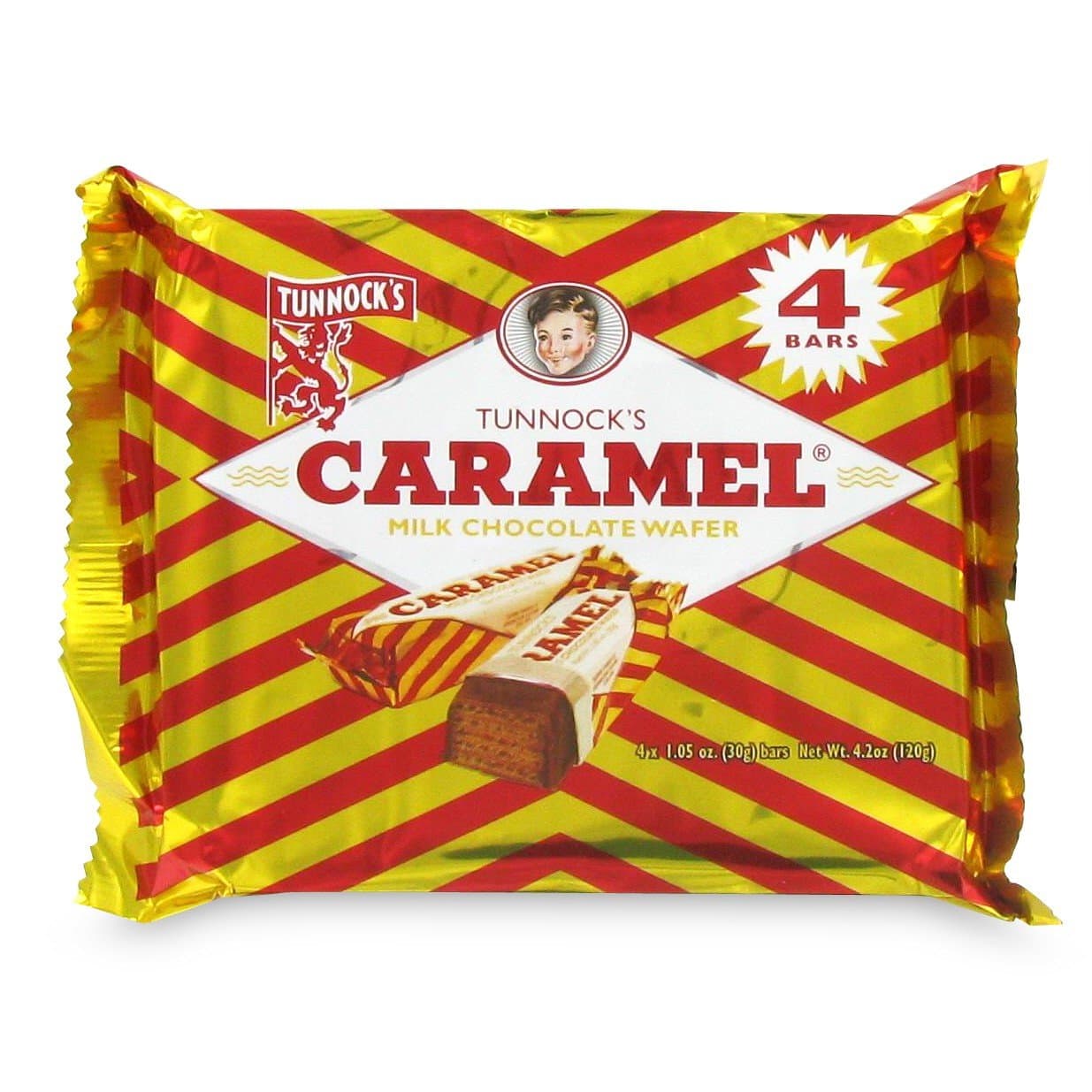 Caramel Wafers (12 Bars Package)