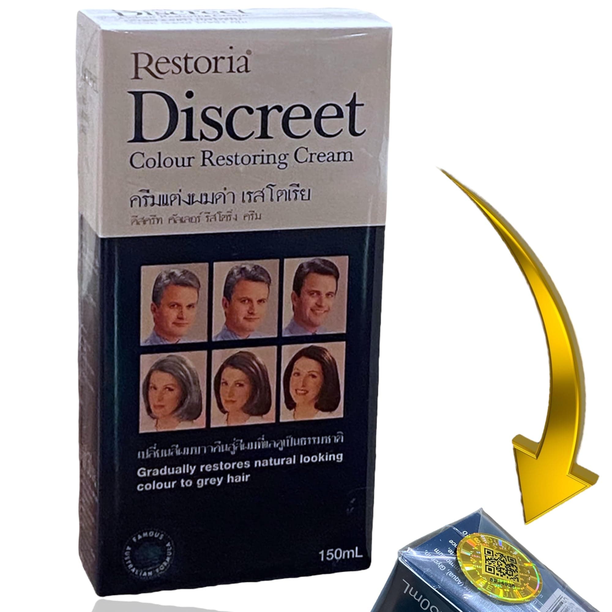 Restoria Discreet Cream and Lotion 150 Ml