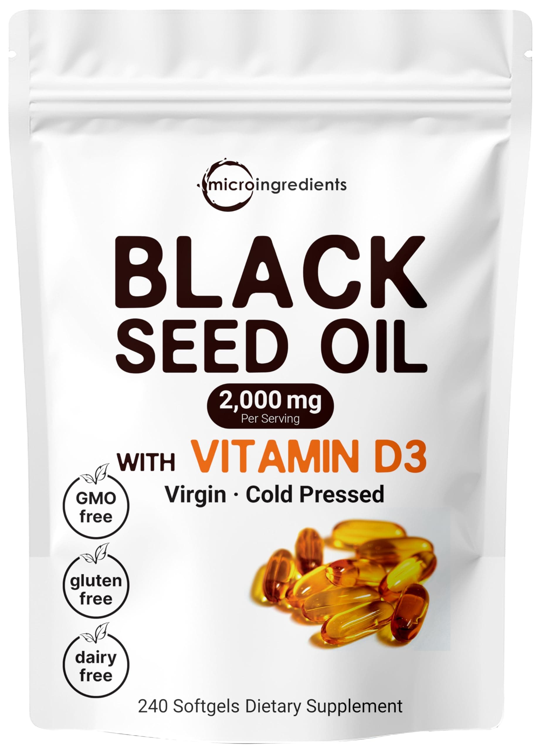 Black Seed Oil with Vitamin D3