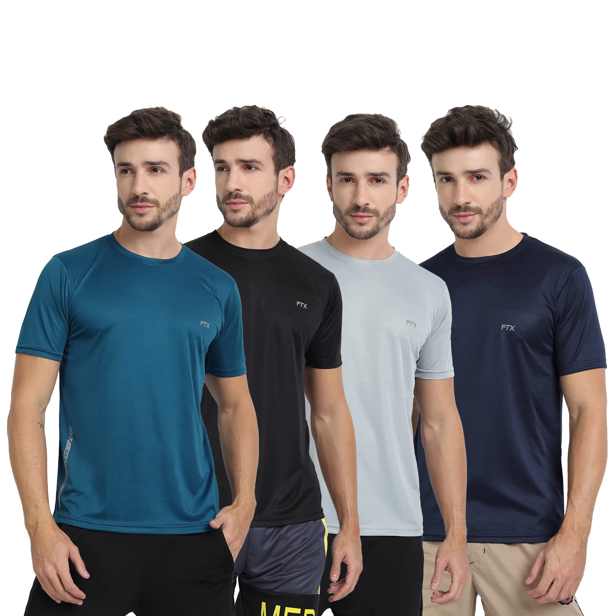 FTXMen's Solid Regular Fit T-Shirt