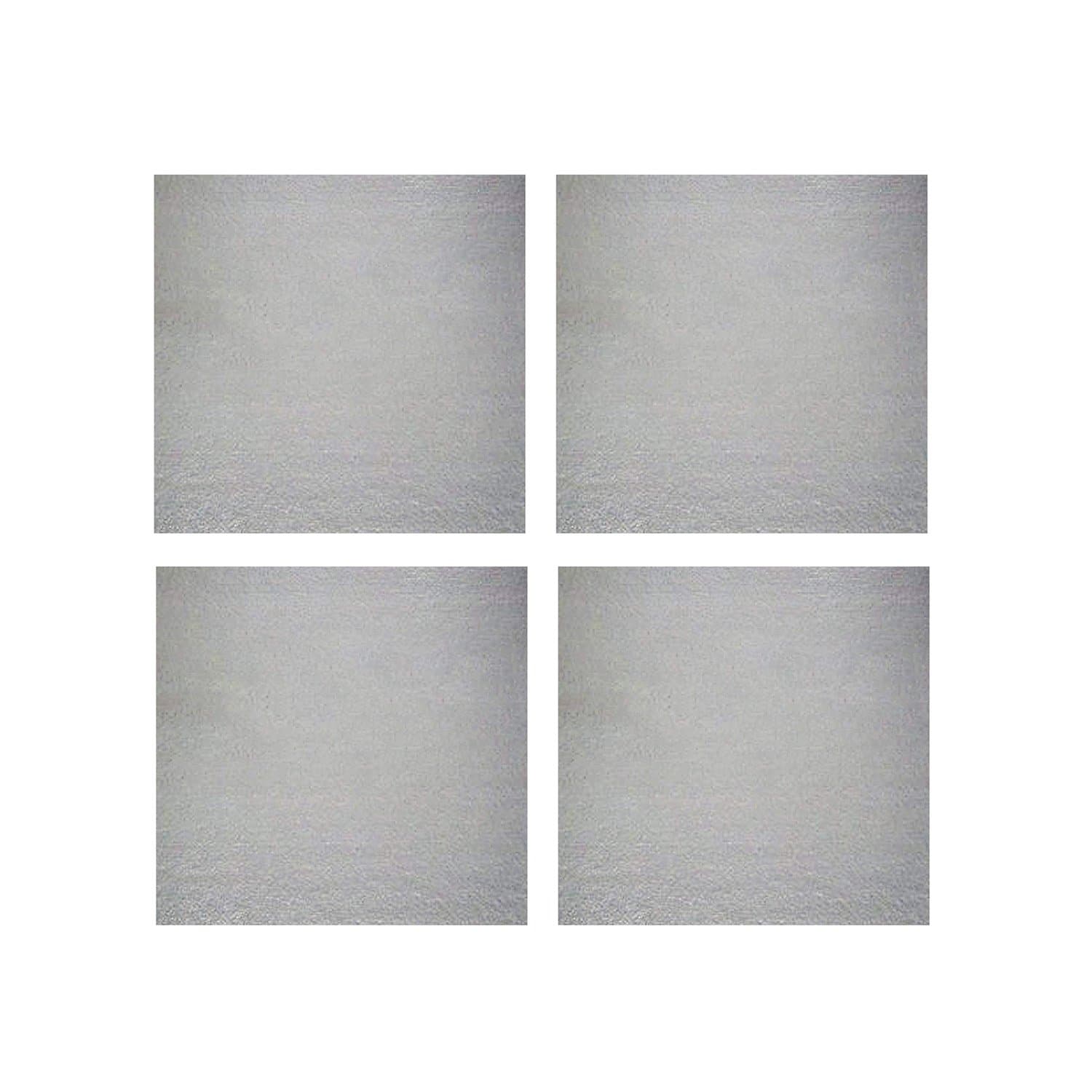 4pcs Microwave Oven Mica Wave Guide Cover Replacement Part Plates Sheets 5.1 x 5.1 inch