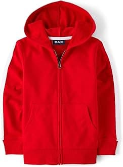 The Children's Place Active Long Sleeve Hooded Full Zip Front Sweatshirt