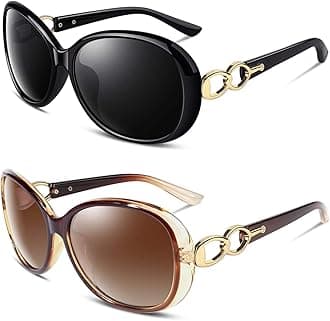 Polarized Sunglasses for Women Oversized Sun Glasses Fashion Shades SUNIER S85