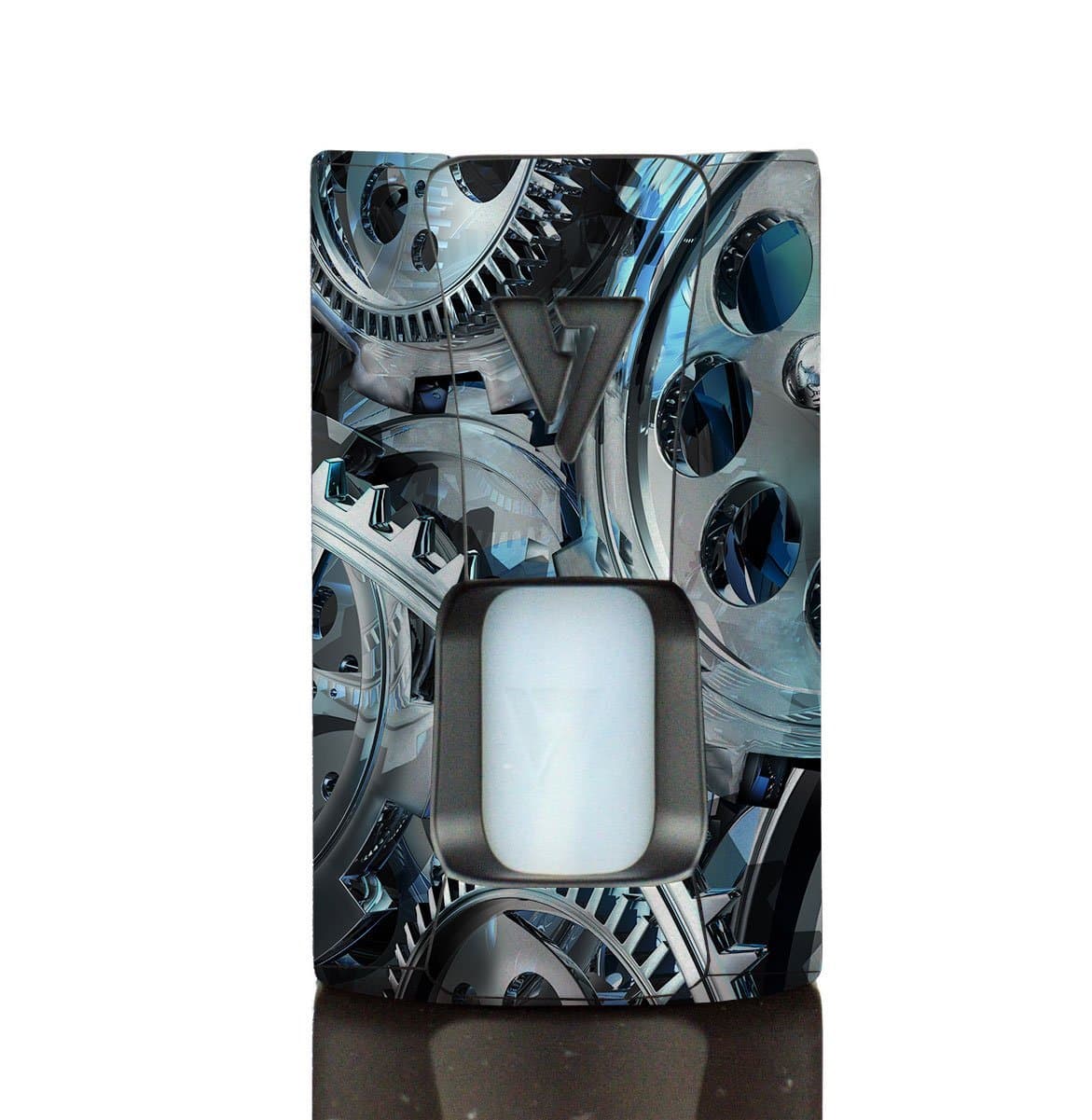 Wrap For Desire Design Tech OHM Boy Rage Squonk Skin Skins Gears Vinyl Decal Sticker
