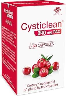 Cranberry PAC Supplement – 240 mg PAC, Sugar-Free – Urinary Tract Infection Support – Most Effective Cranberry Pills for Cystitis & Interstitial Cystitis Relief
