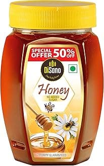 Honey 500g, Pure with No Sugar Added, Natural Immunity Booster, For Fitness & Health, Rich in Antioxidants & Minerals