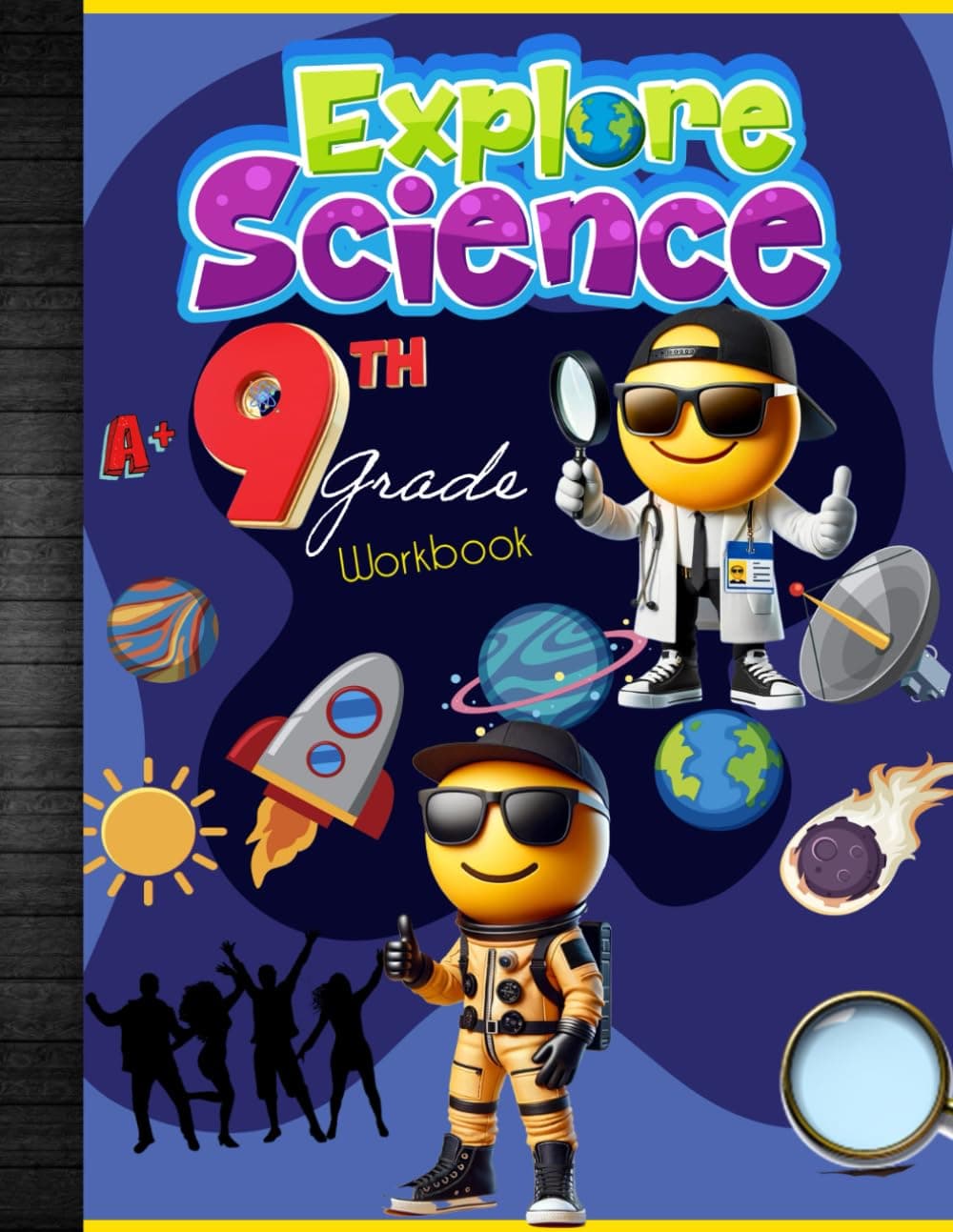 9th Grade Science Workbook: Grade 9 Lesson Homeschool Classroom Curriculum Worksheet School Book: With Answer Key, Science Experiment Template, Grades Tracker Sheets and End-of-Year-Elevation Form