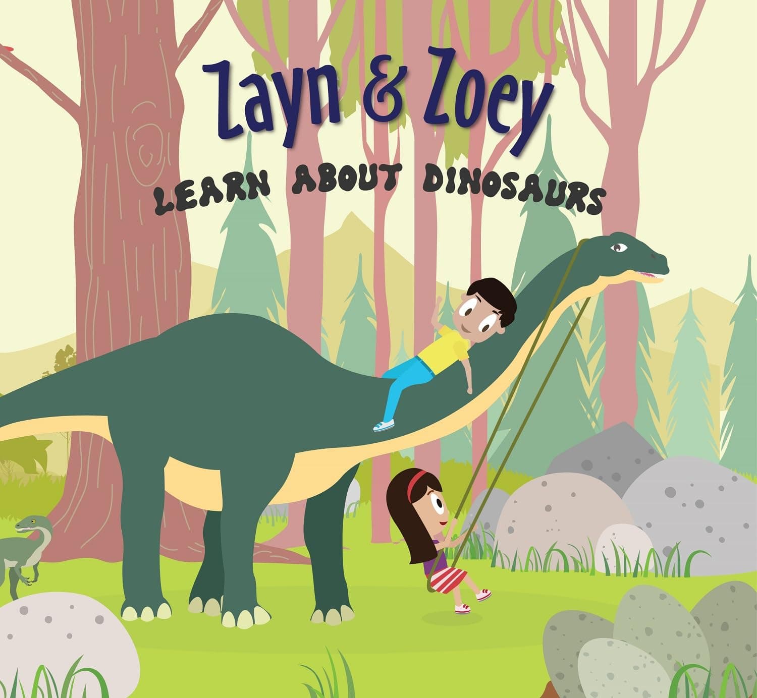 Zayn and Zoey Learn About Dinosaurs Kids Story Book for Early Learning - Children's Educational Picture Book, English Language (Ages 3 to 8 Years)