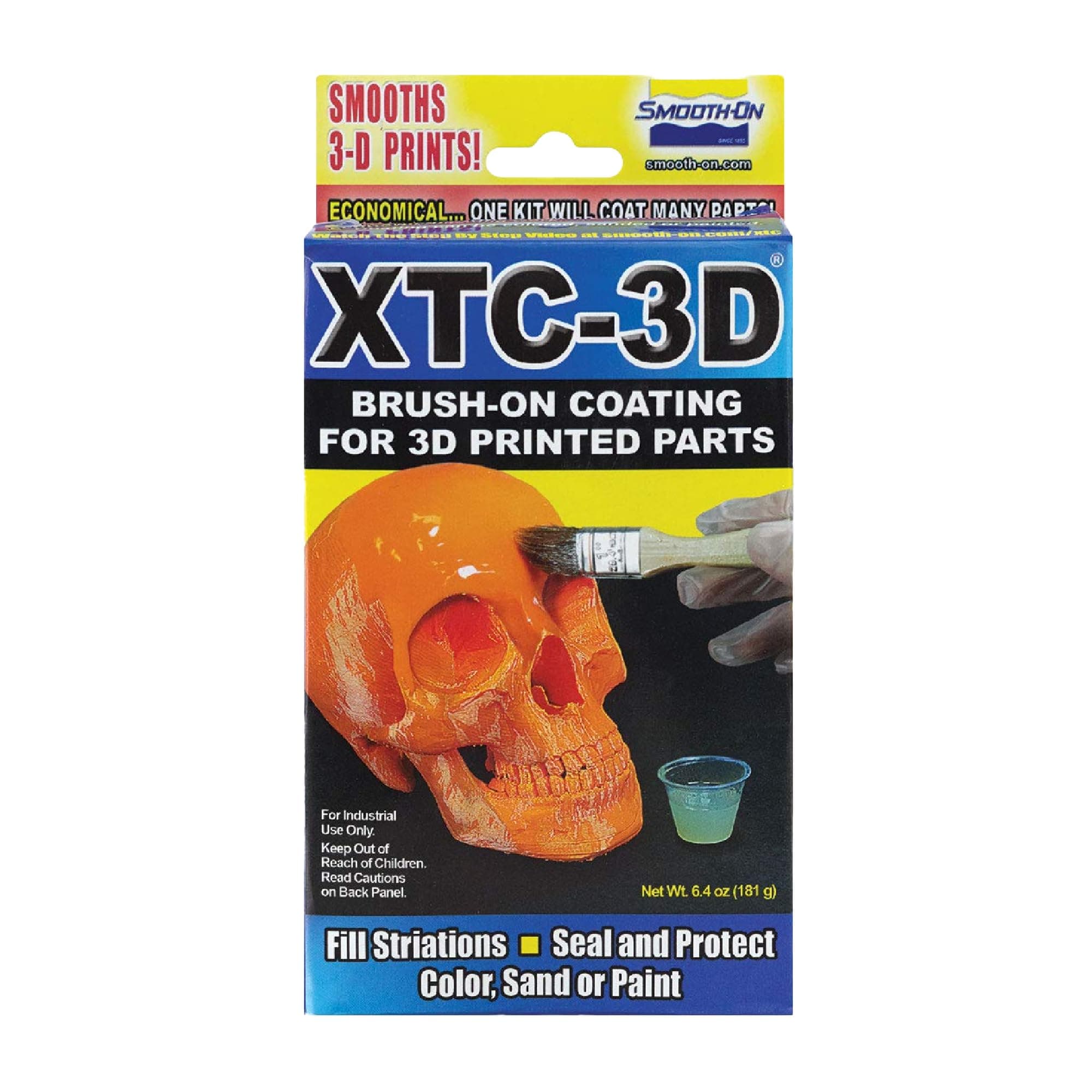 XTC-3D - High Performance 3D Print Coating - 6.4 Ounce Unit