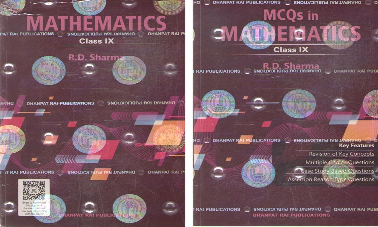 Mathematics Class 9 RD sharma (2025-26) latest edition with MCQ Paperback – 27 December 2024