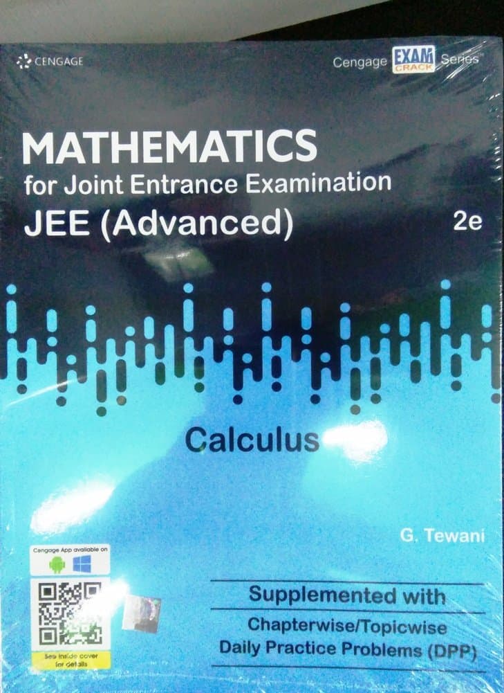 G TEWANI Calculus for JEE Advanced Cengage Publication, 2nd Edition