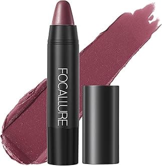 FOCALLURE Ultra Chic Lipstick,Rich Vitamin E Lip Crayon,Lightweight Color without Drying or Fading,Long Lasting Waterproof Lips Makeup,DARE YOU