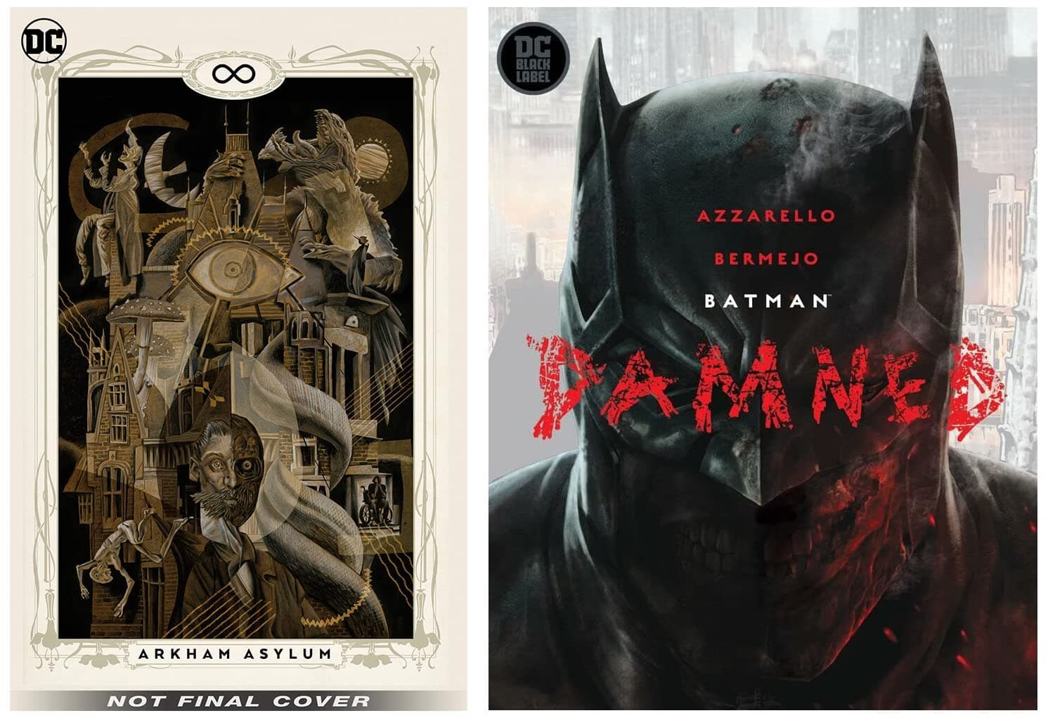 Batman: Damned & Batman: Arkham Asylum New Edition