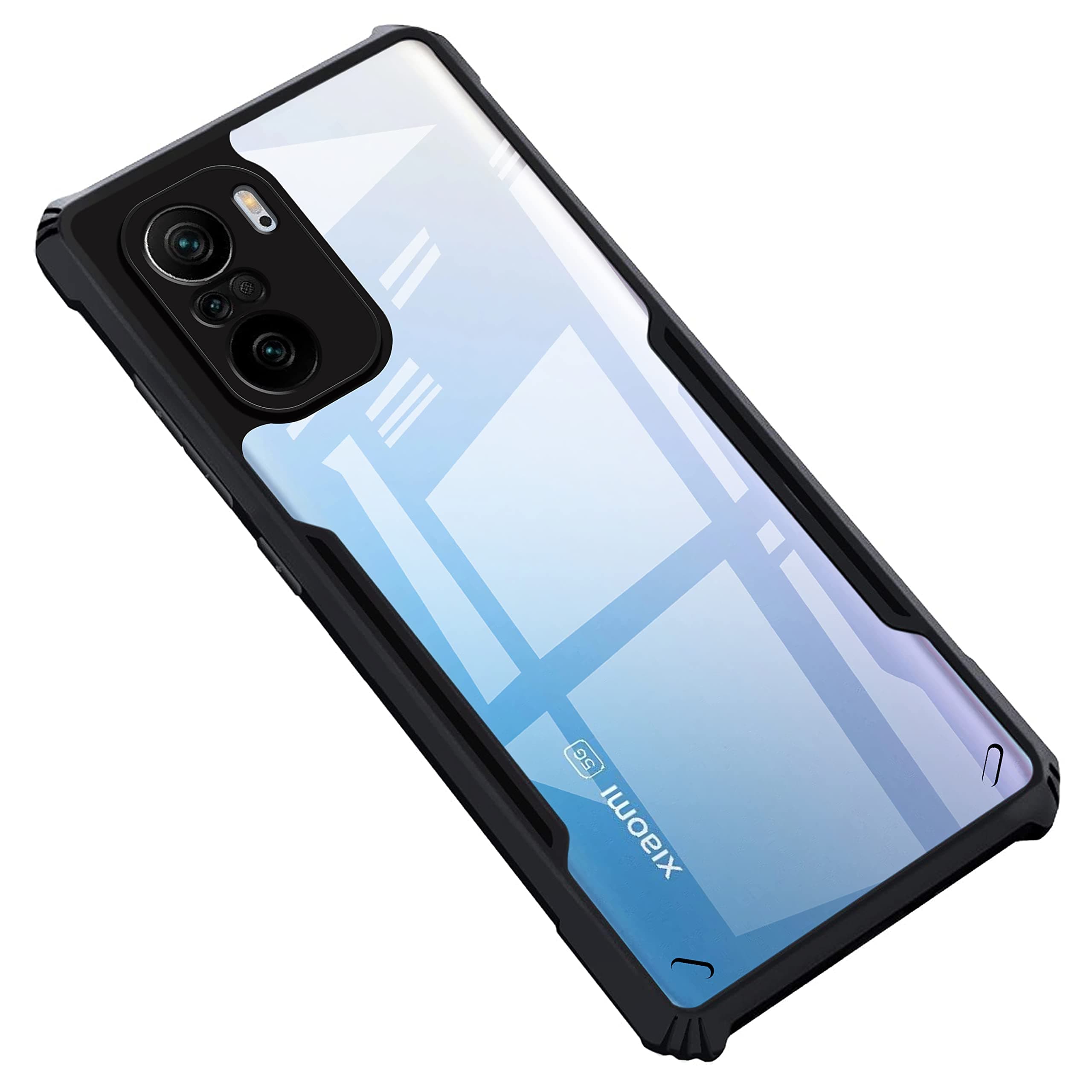Mobile Cover for Mi 11x Pro (Polycarbonate_Transparent)