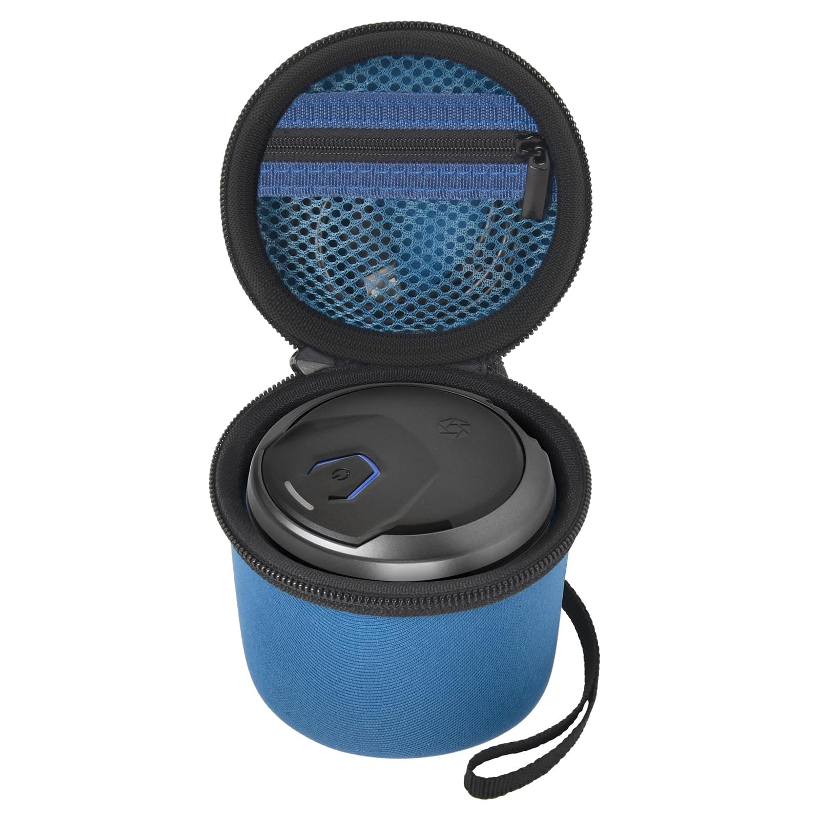 Head Shaver Case Compatible with for Microtouch/for SOLIMPIA/for Tustaw Men Shavers, Travel Electric Razor Storage Box with Zippered Mesh Pocket for Grooming Kit (Bag Only)