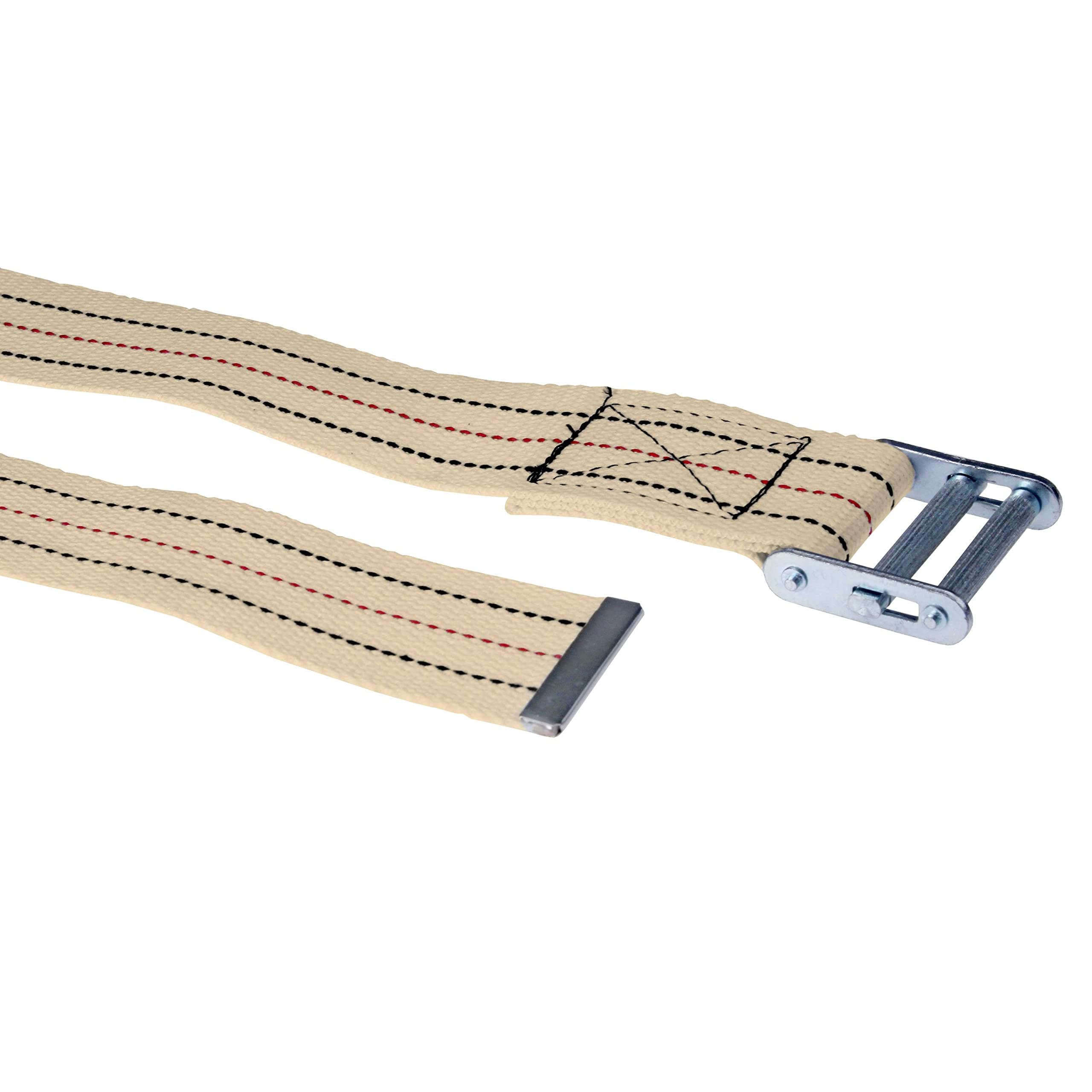 US Cargo Control Piano Moving Strap, 2 Inch x 15 Foot, Cotton Webbing with a Slide Roller Buckle, Straps for Moving Pianos, Appliances, and Dolly