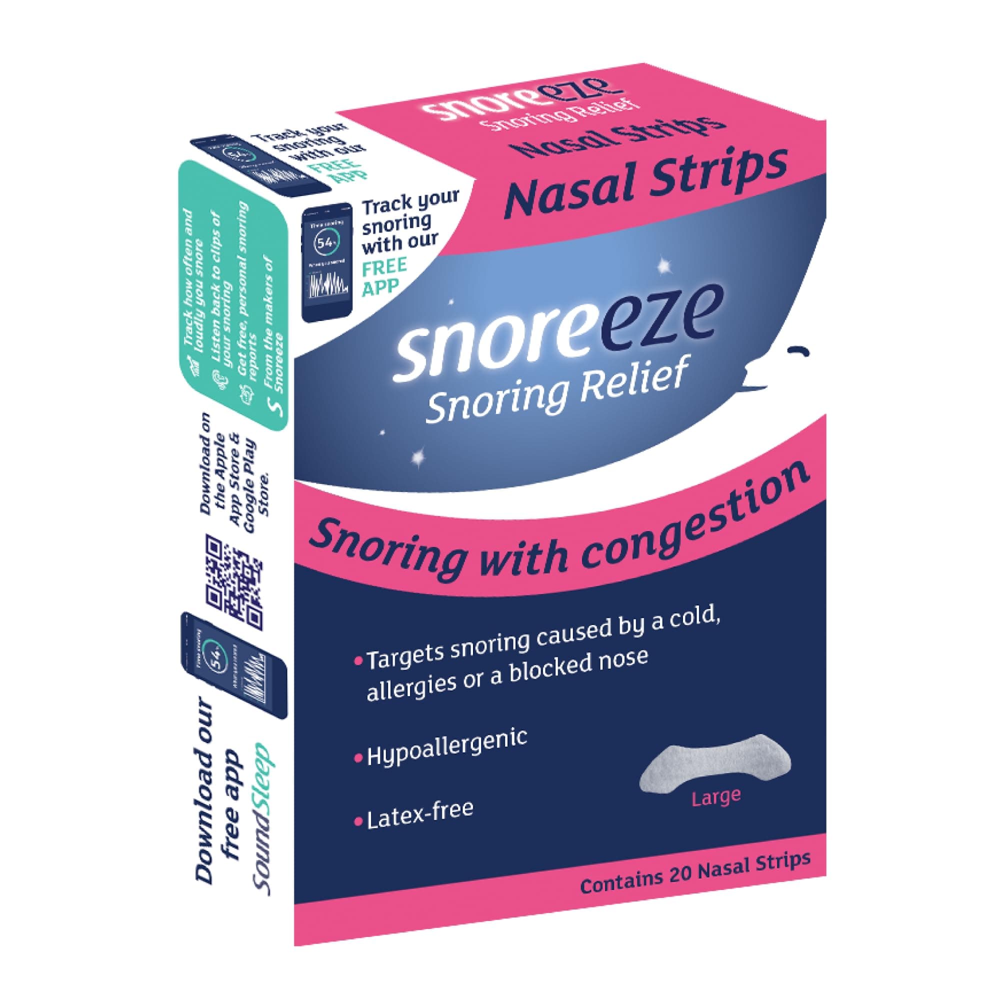 Nasal Strips Large Pack of 20