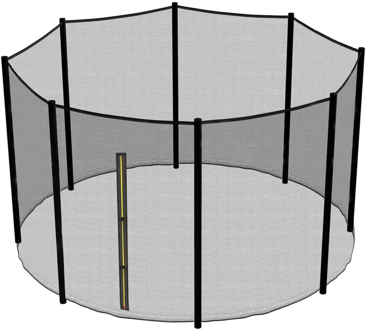 6ft 8ft 10ft 12ft 13ft 14ft Premium Replacement Safety Enclosure Net Netting (Net Only, Poles Not Included) | 4mmx4mm UV resistant