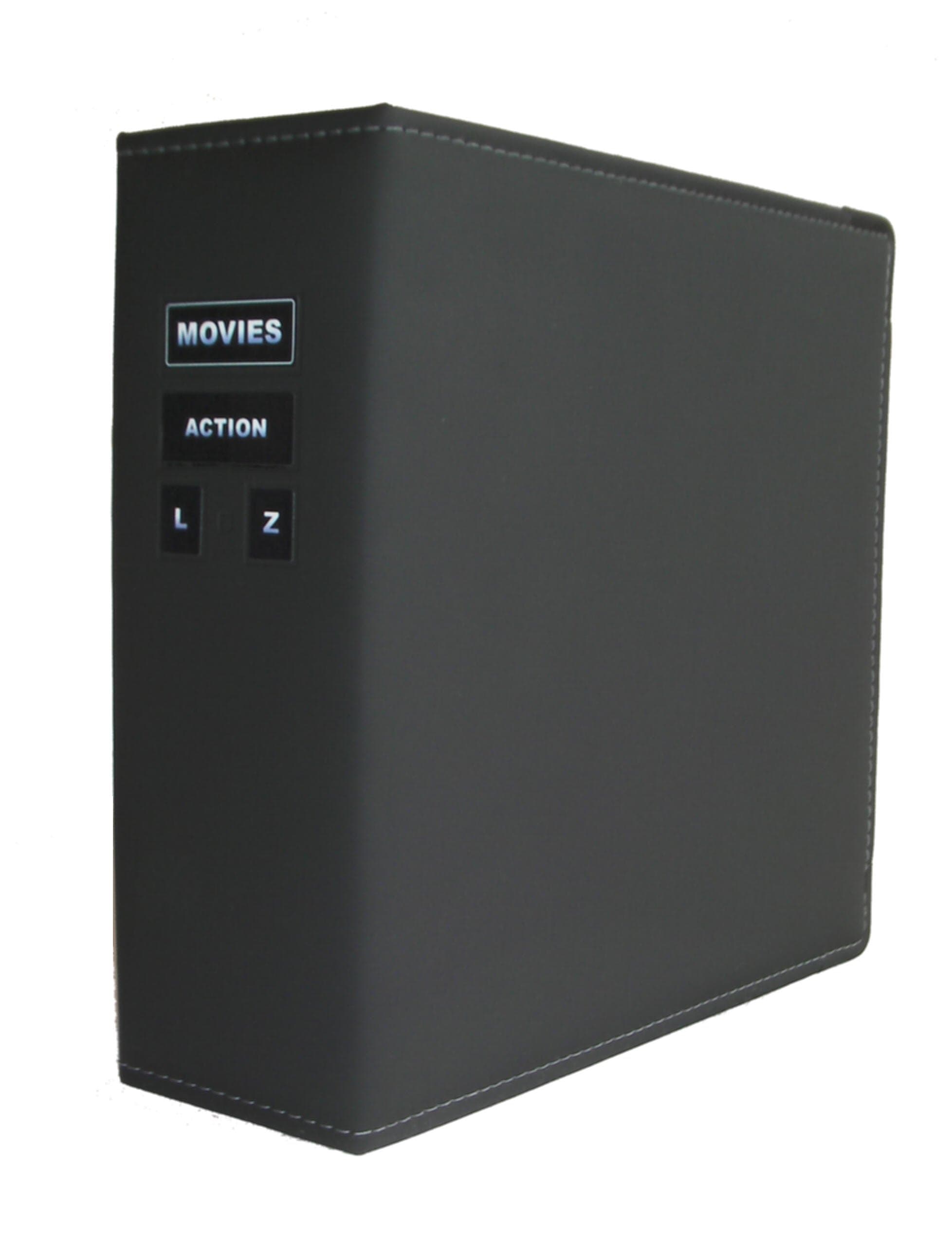 DVD/Blu-ray Binder (Black) & 20 DVD Sleeves