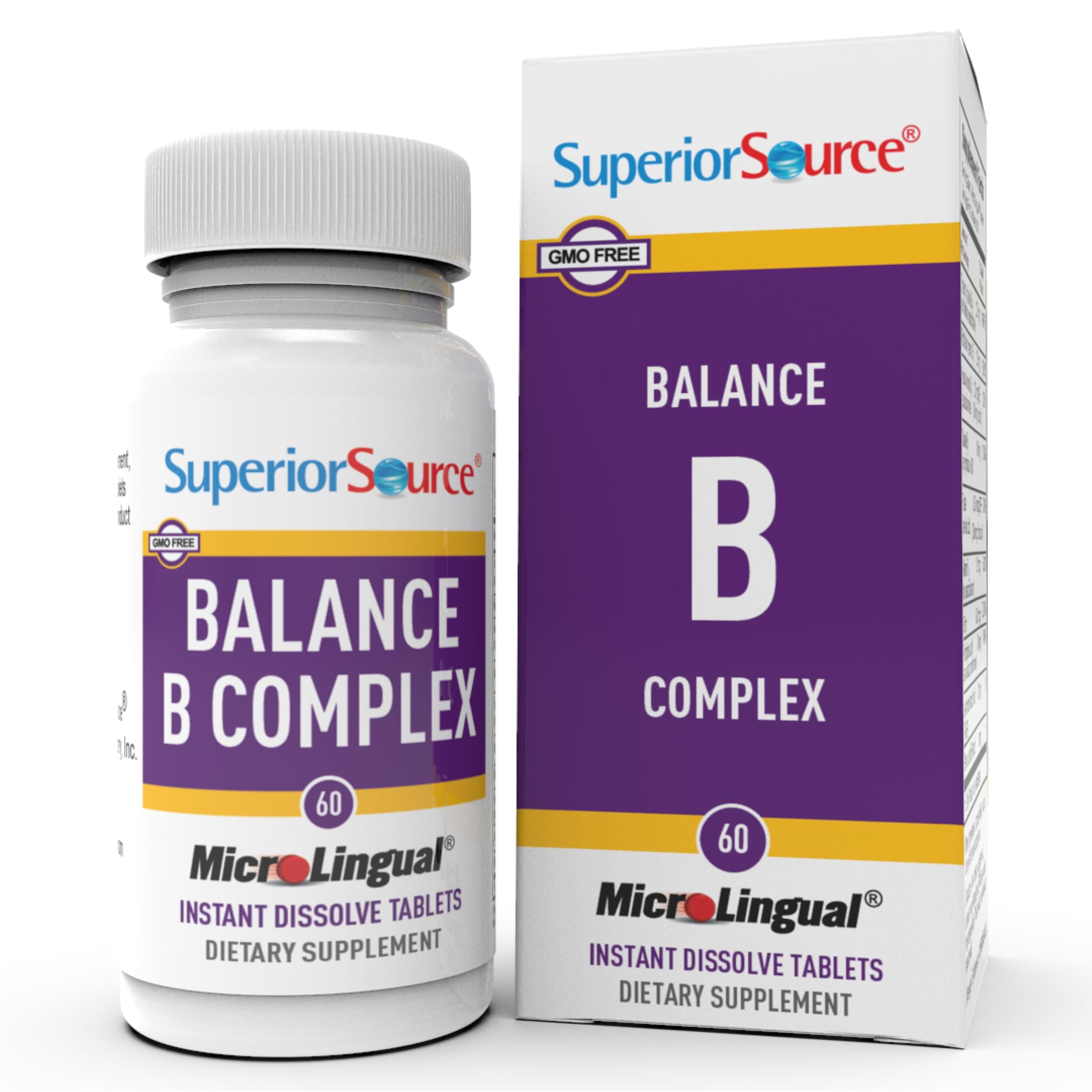 Superior Source - Balance B Complex Instant Dissolve 60 Tablets