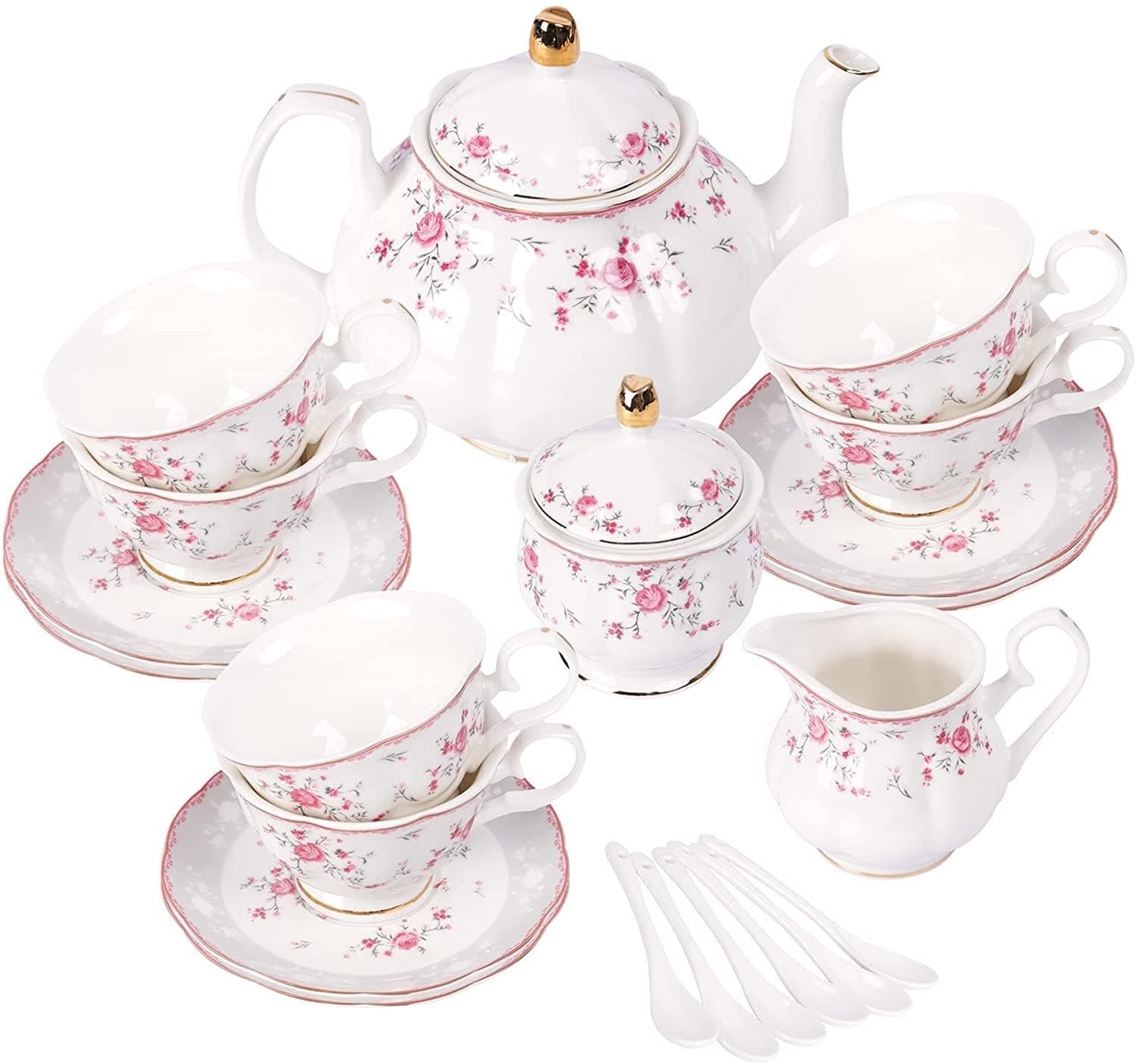21 Pieces Tea Set