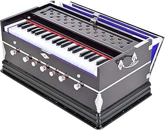 SG Musical Harmonium 7 Stopper Doulble Bellow 39 Key~440Hz~Long Sustain Sound~Yoga~Bhajan~Kirtan~DJ (Female Harmonium)