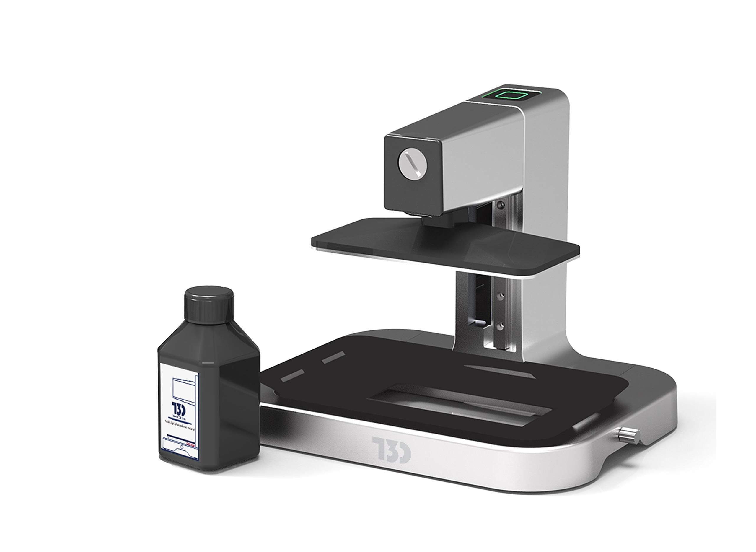 T3D Smart Phone 3D Printer Set(2.5kg) 10.24x7.76x8.07inch, Additional 500g Resin