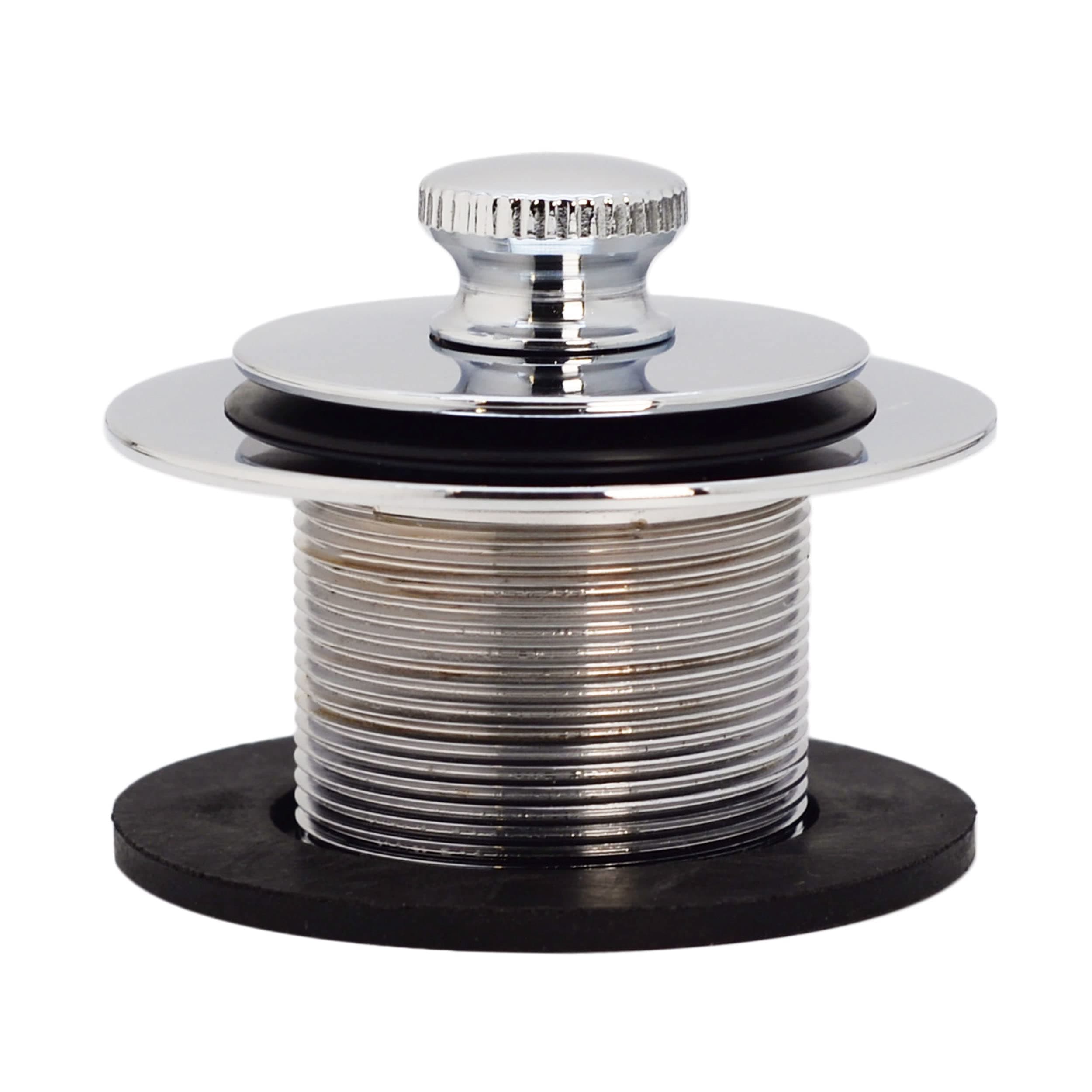 Fine Thread Twist & Close Bathtub Drain Plug