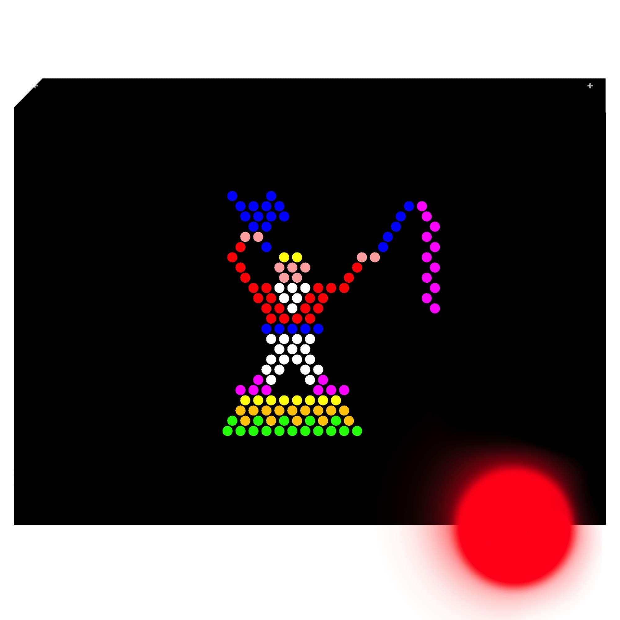 Circus Refill templates for pre-1994 Original Lite Brite (10 Sheets, 9x12)