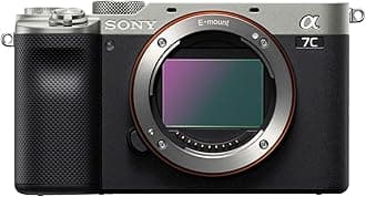 Alpha 7C Full-Frame Mirrorless Camera - Silver (ILCE7C/S)