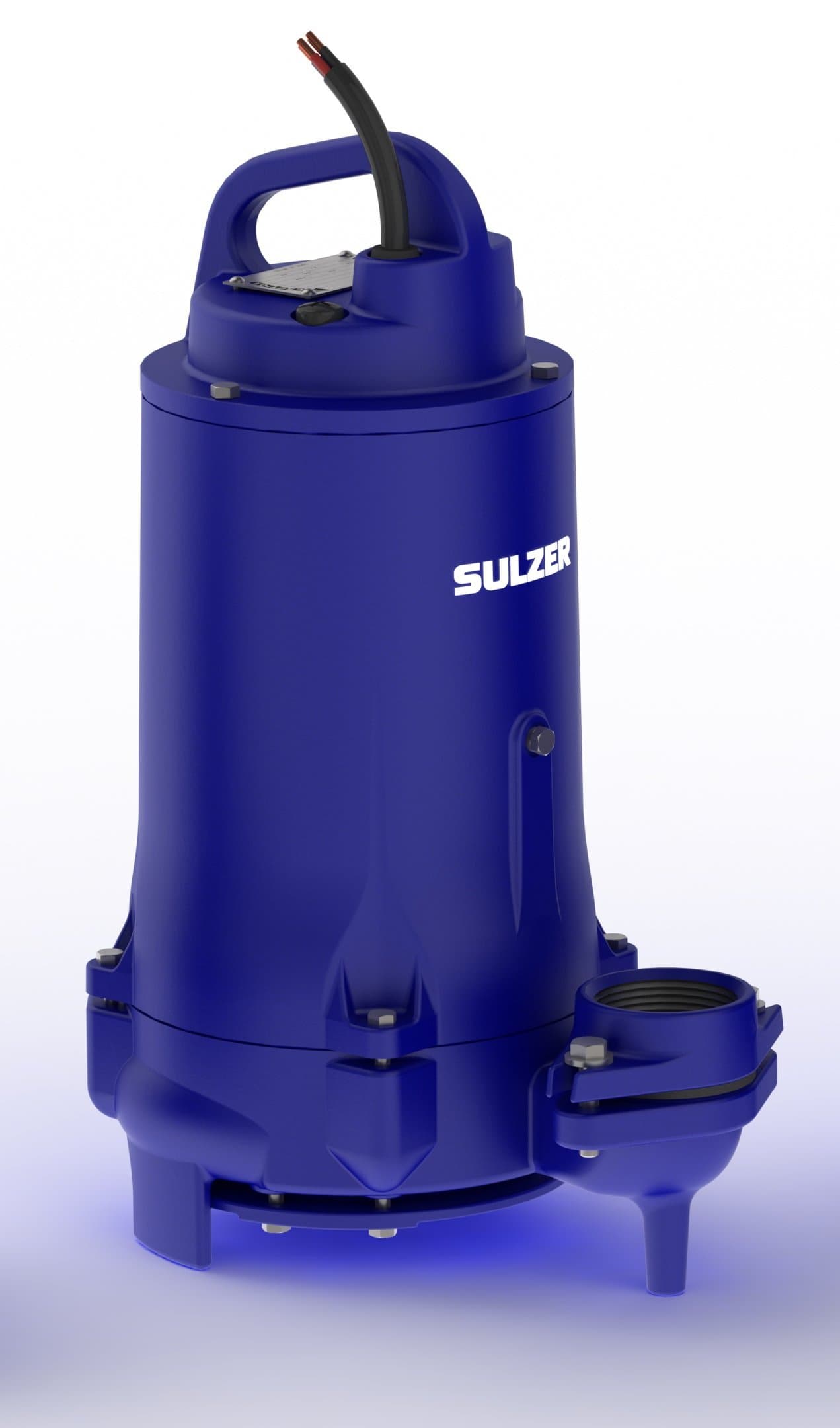 Submersible Pump Type ABS Scavenger EF 10W-2, 208/230 volt, 1 hp, 1 phase, 60 hz, 2" NTP vertical discharge