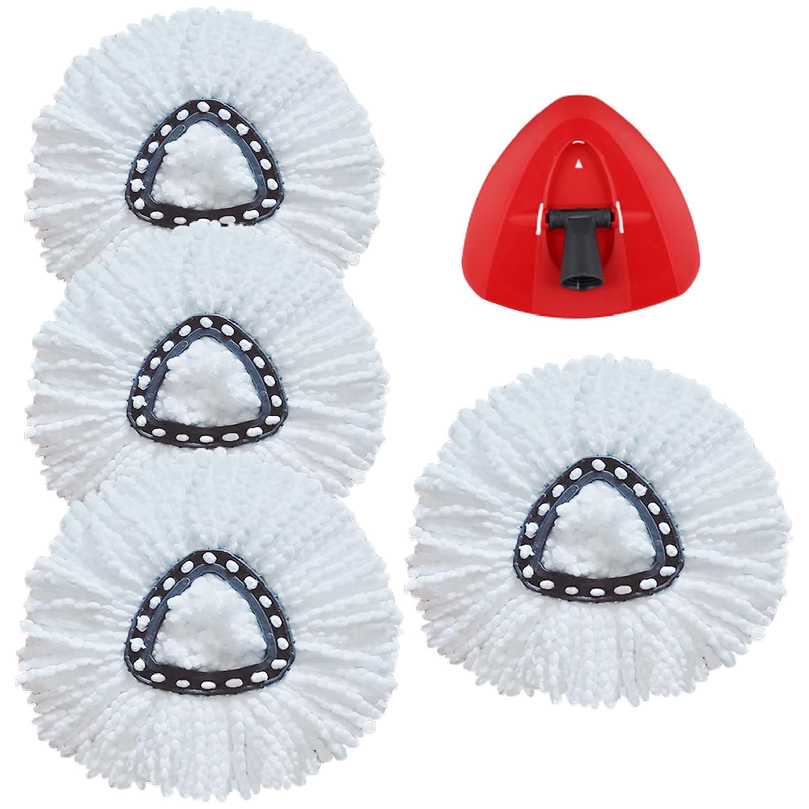 Microfiber Mop Heads + Mop Base