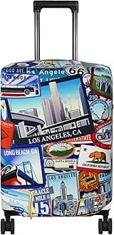 HYPER VENTURE Luggage Cover Suitcase Protetor, Travel Location, L