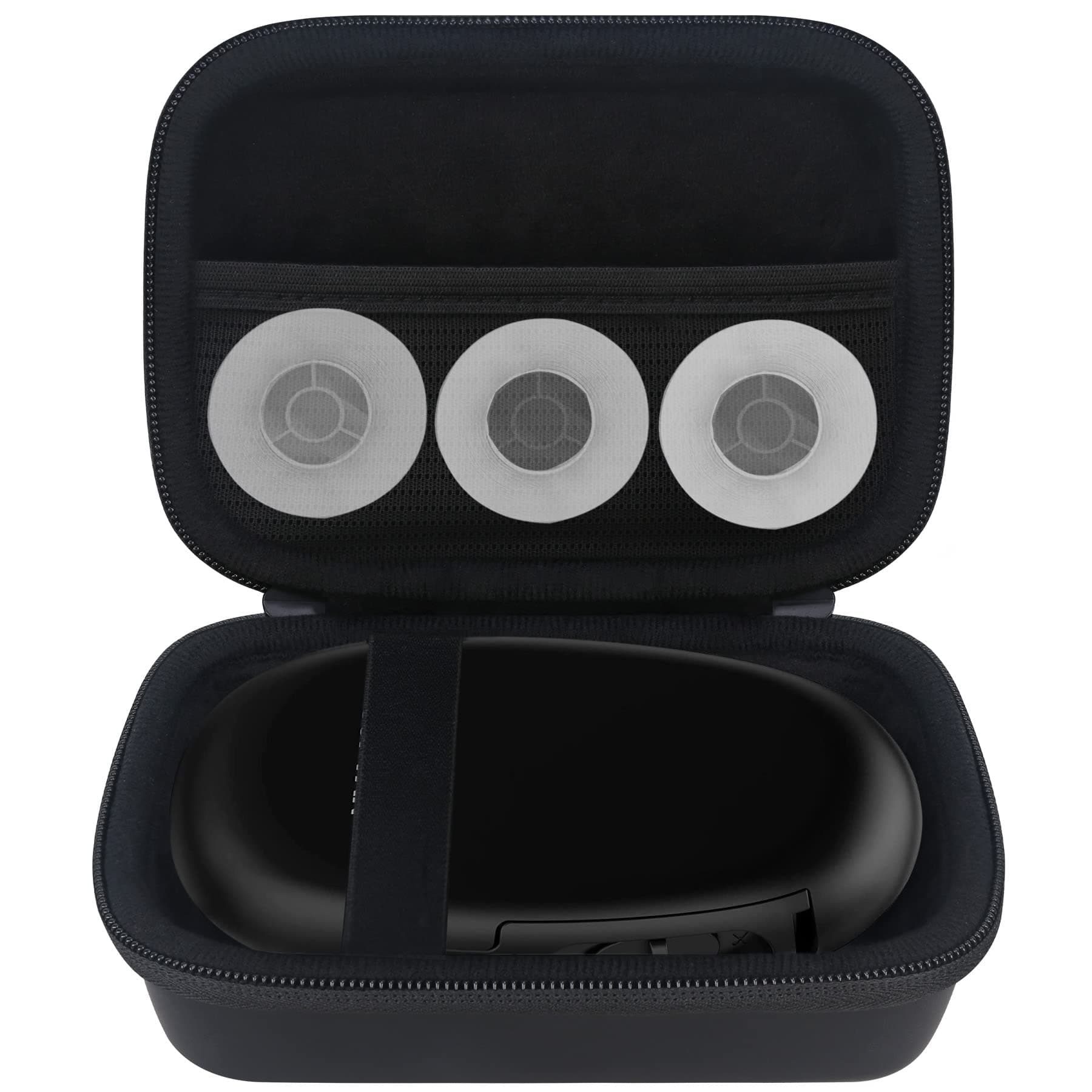 Elonbo Carrying Case for SUPVAN E10 Bluetooth Label Maker Machine, Portable Mini Thermal Label Printer Storage Holder, Wireless Small Handheld Sticker Maker Travel Bag, Pocket Fits Paper Tape