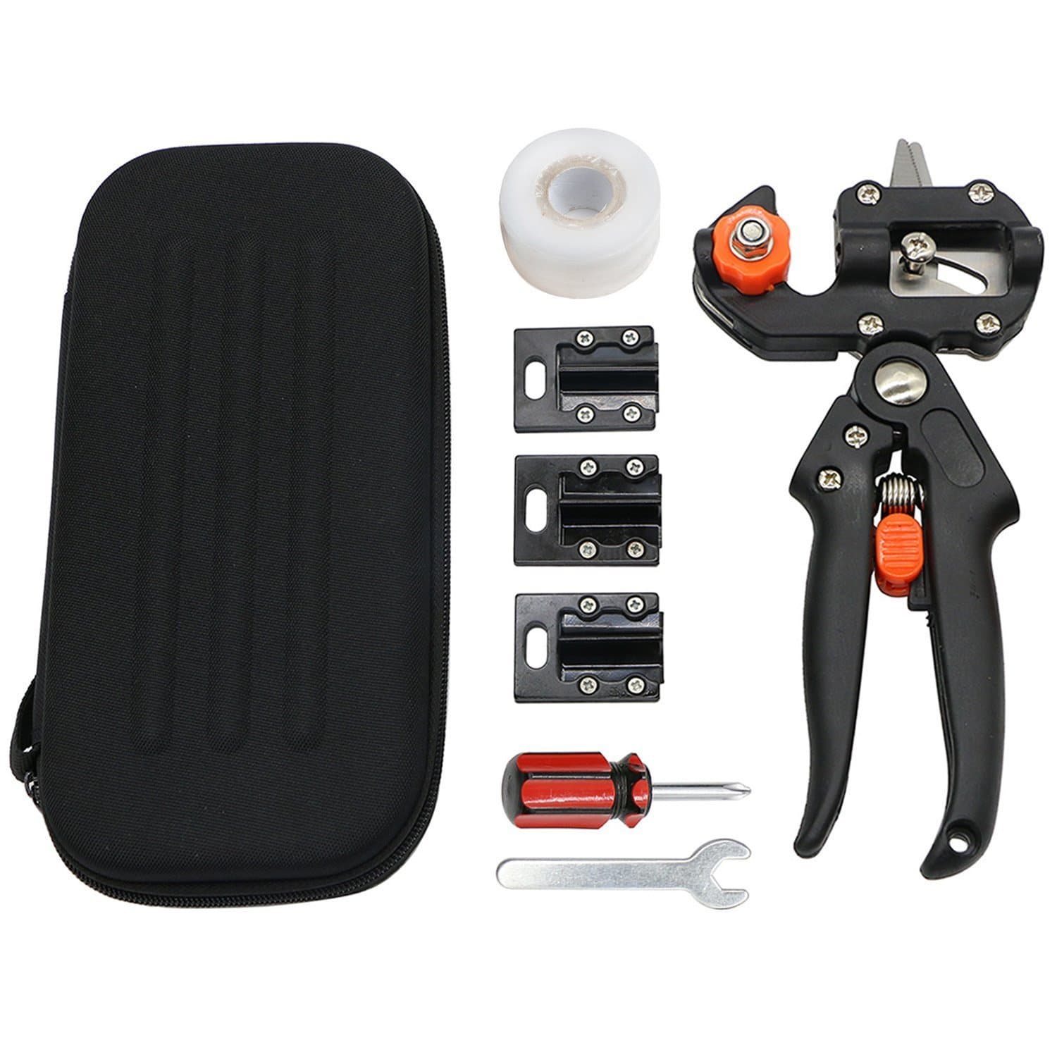 Professional Garden Grafting Pruning Pruner Shear Cutting Tools Kit with Grafting Tape for Plant Fruit Tree by Stormshopping