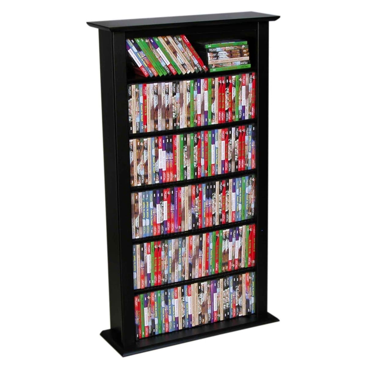 Venture Horizon 2401-60DW Walnut Regular Single Media Storage Tower