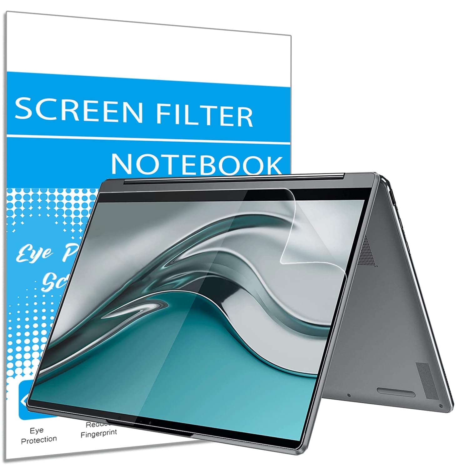 i-Tensodo 2 Pack 14" Matte Screen Protector for 2023 2022 Yoga 9i 14 (82LU004BUS, 82LUCTO1WWUS1), Lenovo Yoga 9 14 (82LU0000US) Laptop, Eye Protection Anti Glare Filter