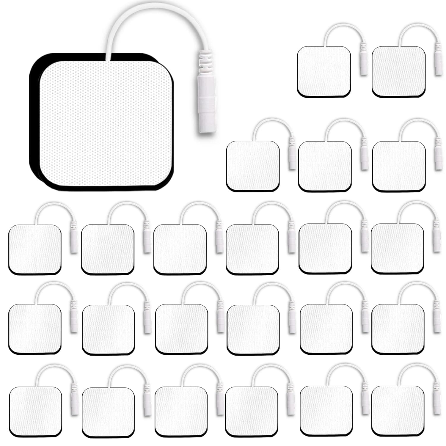 24 Pcs Replacement Electrodes Pads for TENS Unit