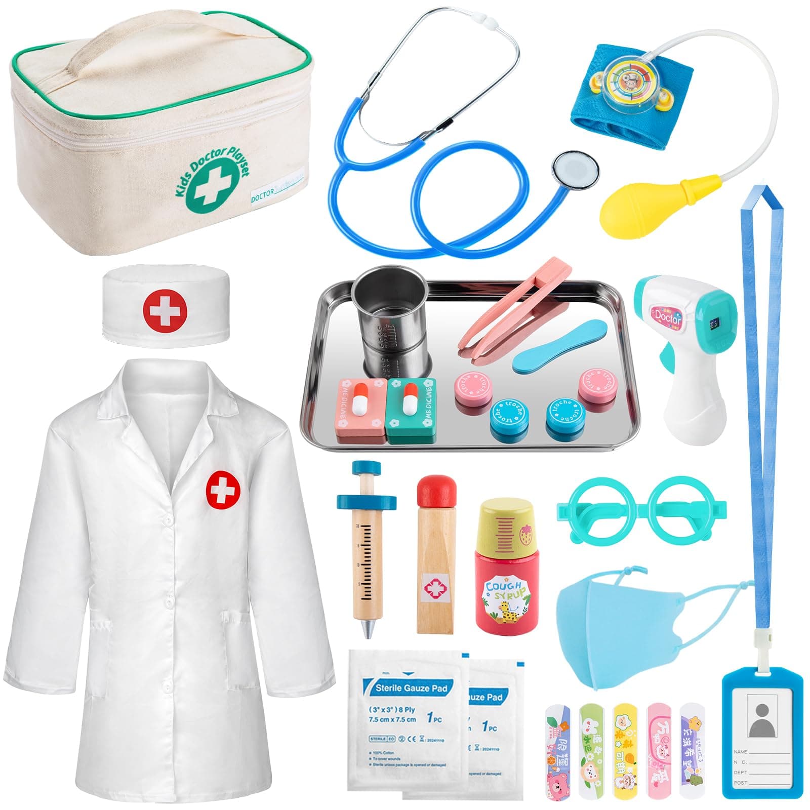 27Pcs Doctor Kit for Kids