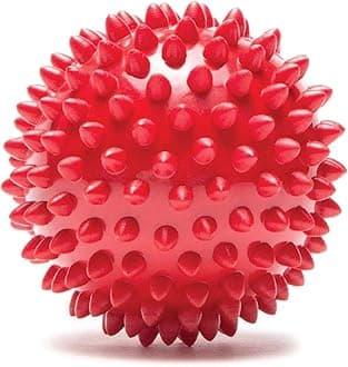 Bodylastics Acupressure Spike Massage Ball for Deep Tissue, Muscle Recovery & Myofascial Release | Foot, Back, Neck & Shoulder Pain Relief | Portable, Spiky Trigger Point Therapy for Gym & Home Use