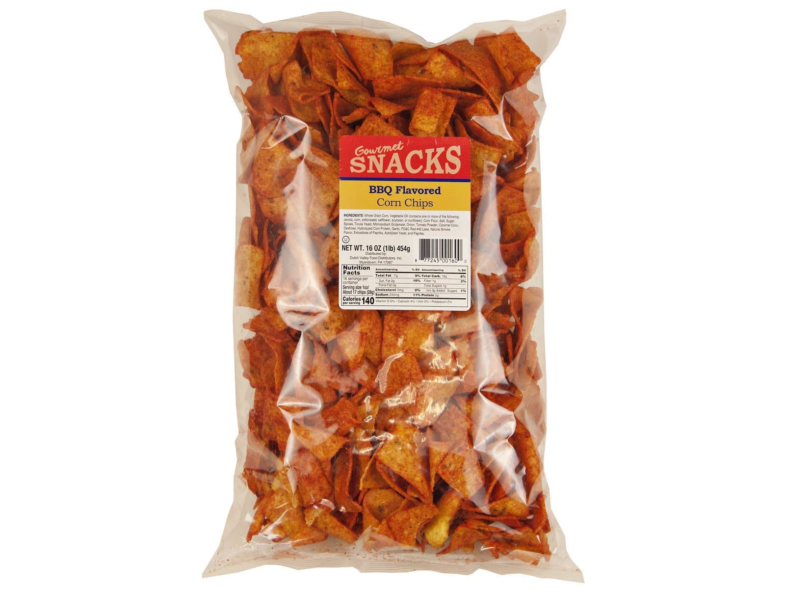 BBQ Corn Chips - Two 16oz Bags