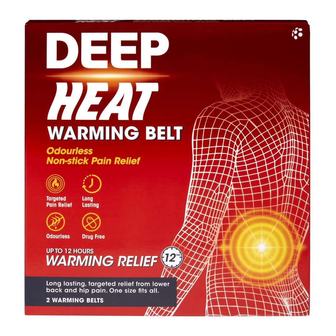 Mentholatum Official DEEP Heat Warming Belt 2pk