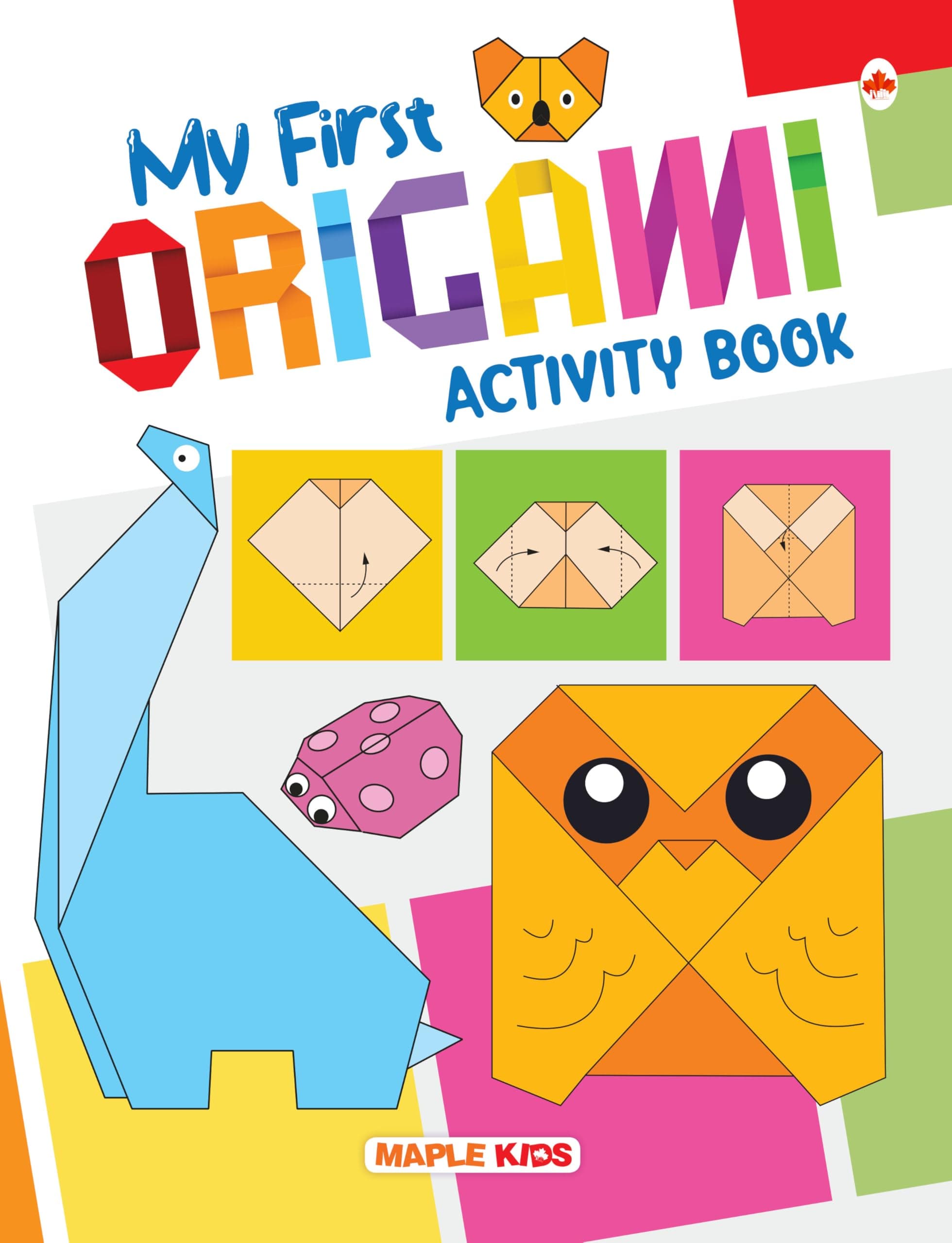 Origami - Activity Book for Kids - Step-by-Step Introduction to the Art of Paper-Folding - Age 5+