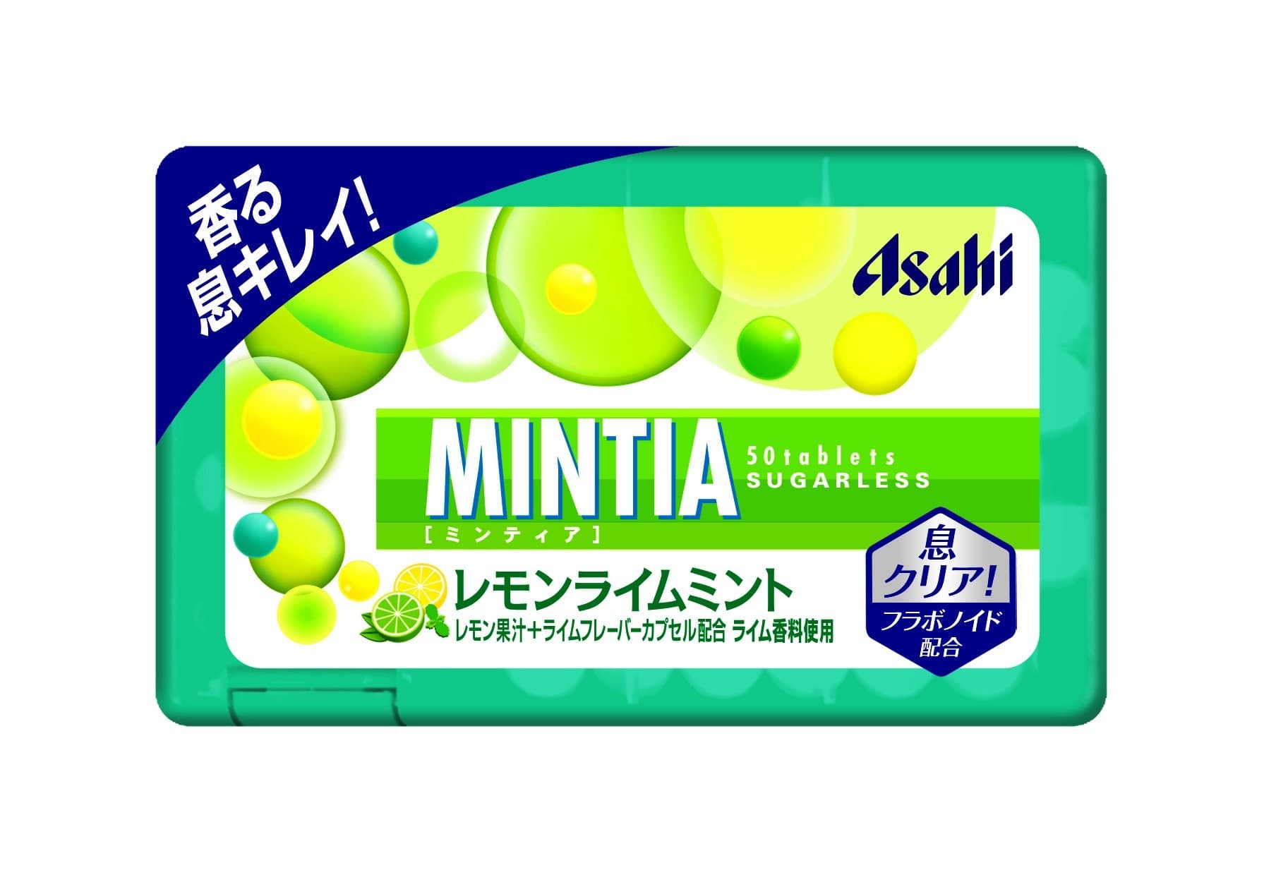 Mintia lemon-lime mint 50 tablets X10 pieces