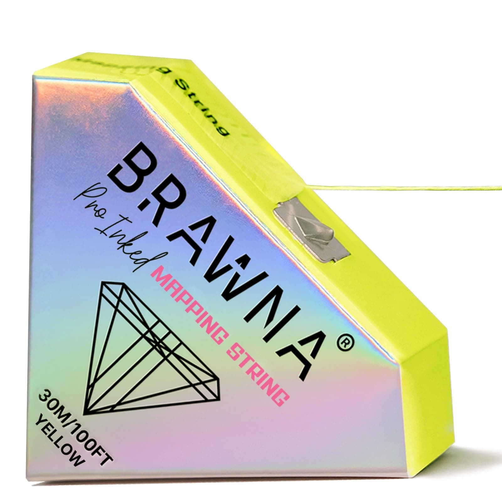 BRAWNA 30M [ 100FT ] Pro Inked Mapping String for Brow and Lip Measuring - PM...