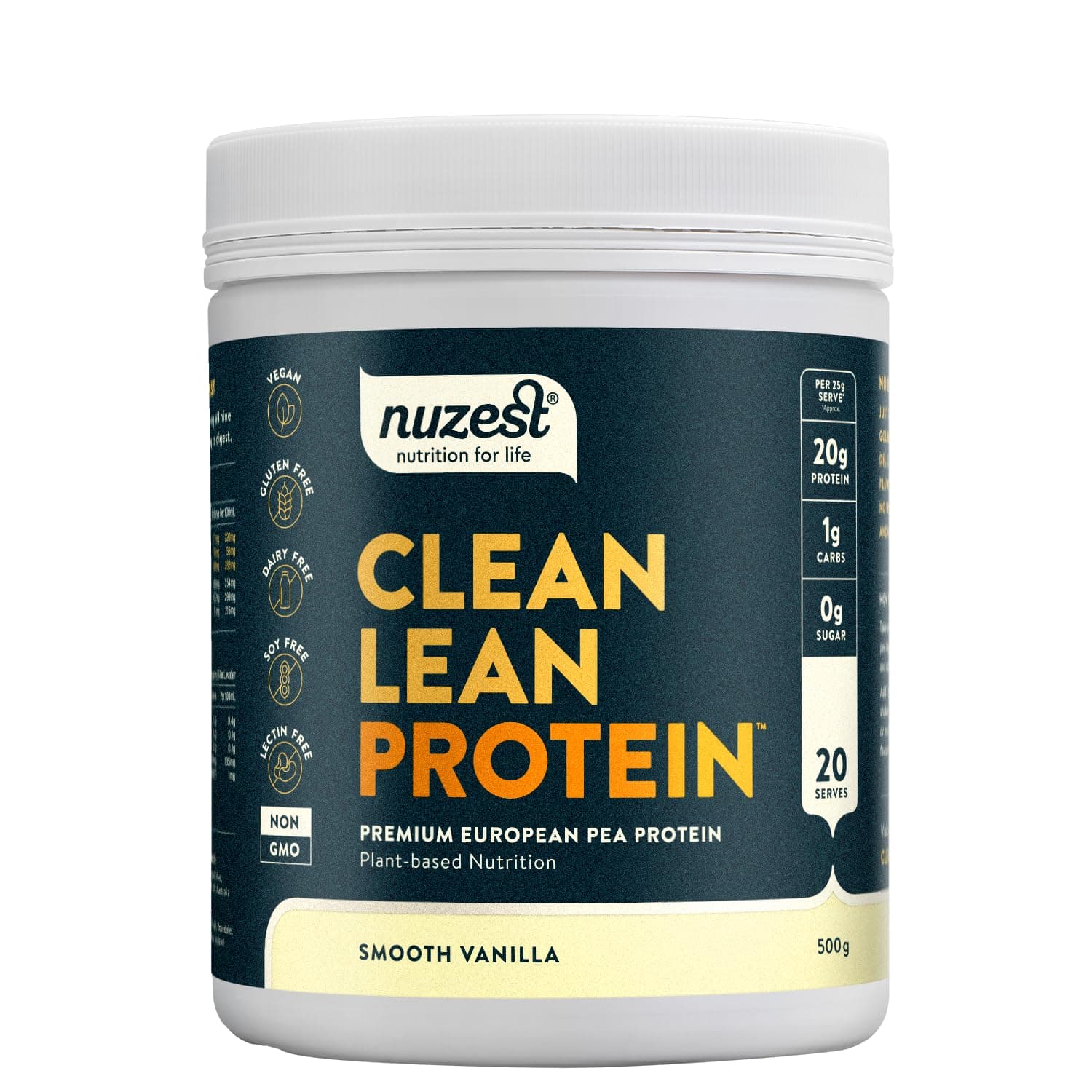 Clean Lean Protein - Smooth Vanilla - 500 G
