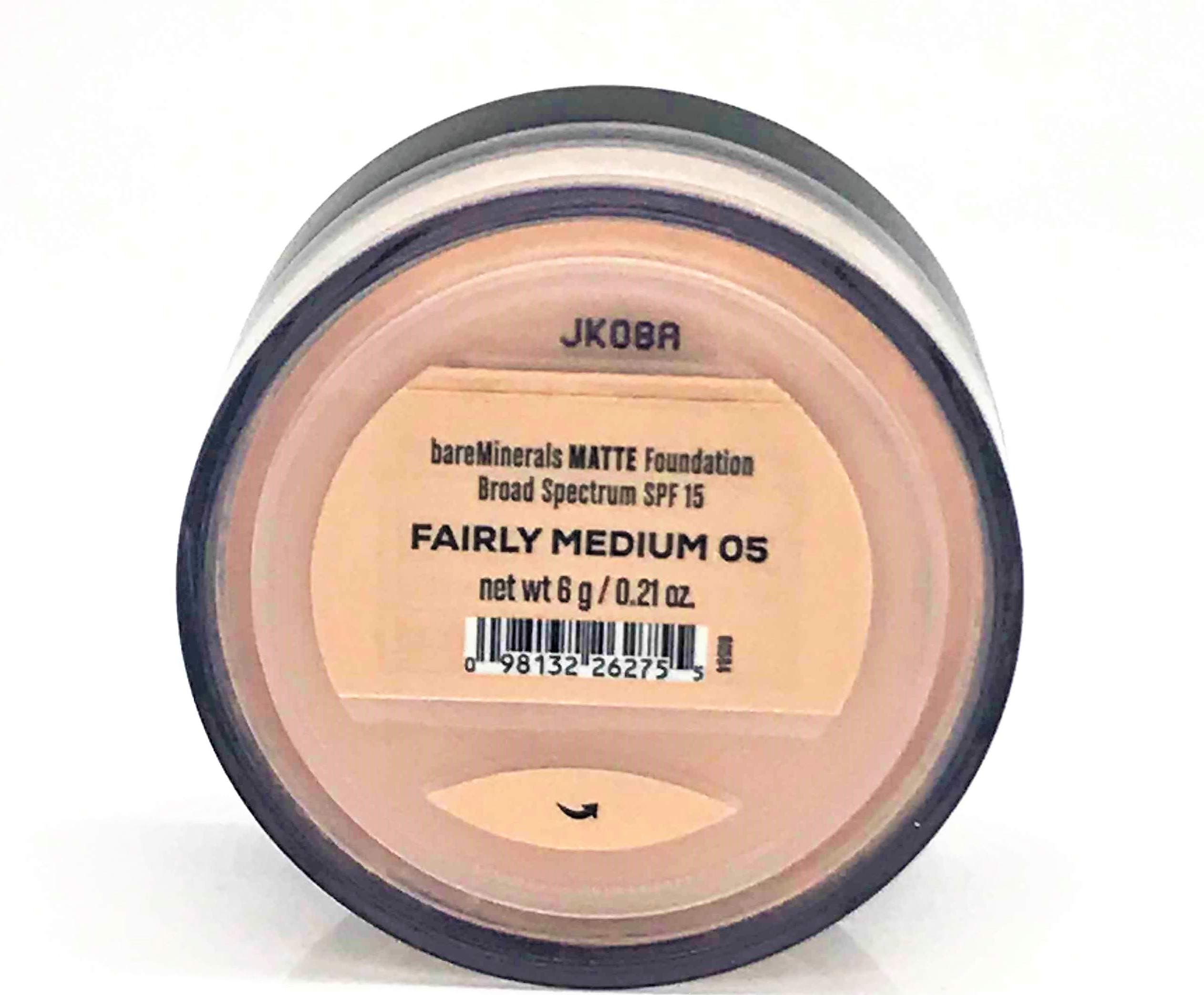 Bare Escentuals BareMinerals Matte SPF15 Foundation - Fairly Medium 6g/0.21oz