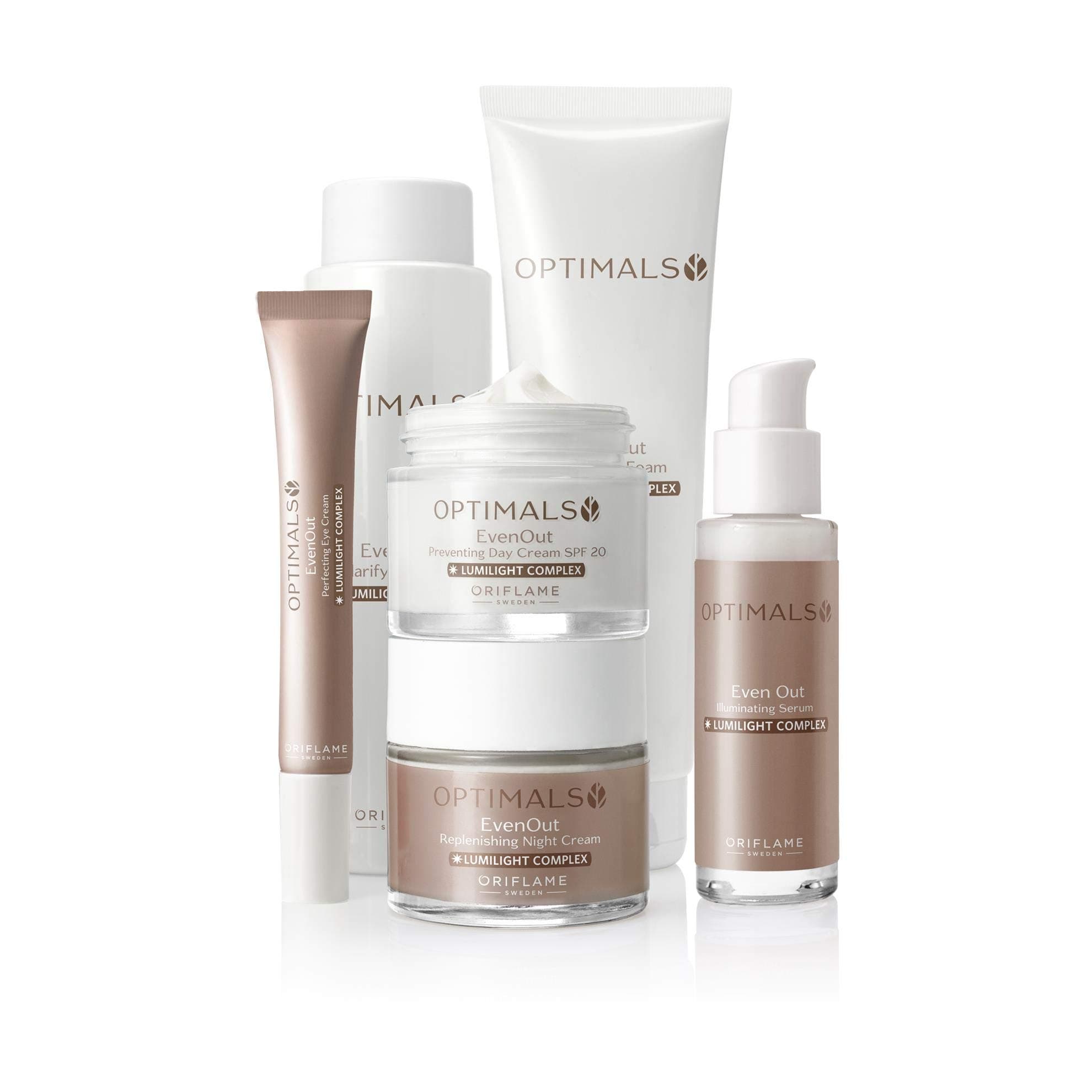 Optimals Even Out Set For Performing Skin Care Routine To Reduce The Appearance Of Dark Spots And Discolouration For A Naturally Radiant And Even Skin Tone